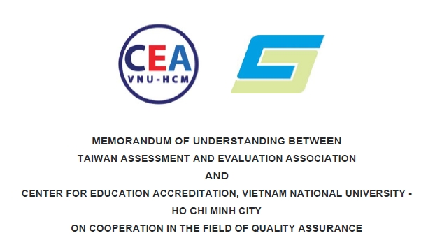 台評會與國立越南大學胡志明分校教育認證中心簽署合作備忘錄