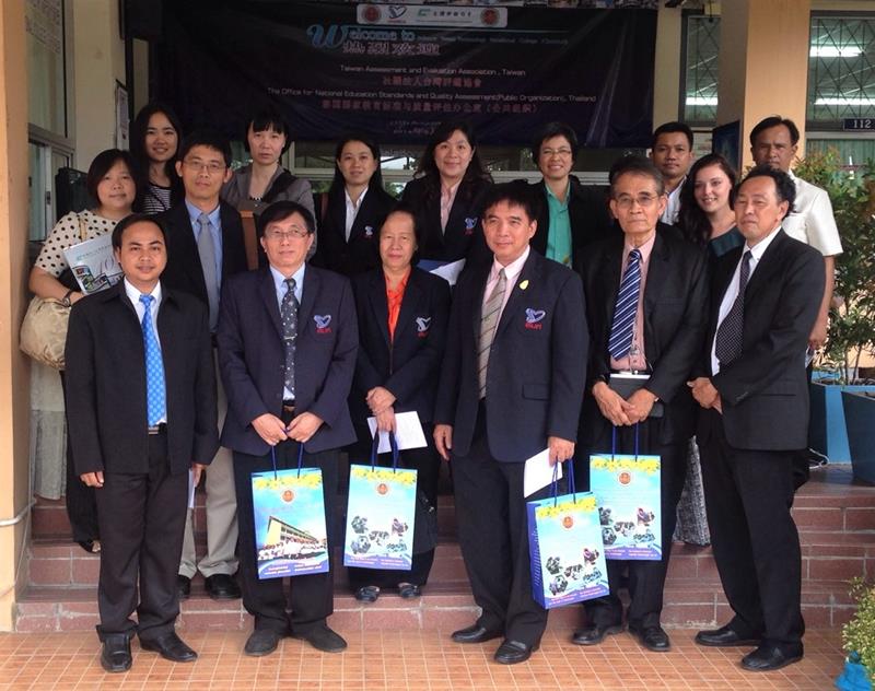 台評會前往拜會泰國國家教育標準與品質評估局