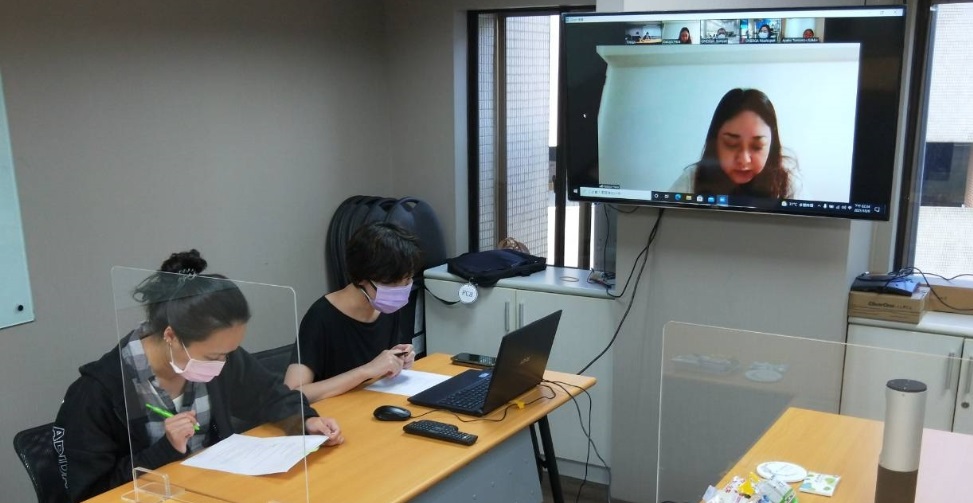 台評會與日本JUAA、泰國ONESQA三方視訊會議