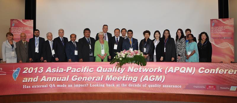 TWAEA Organized the 2013 APQN Academic Conference in Taipei