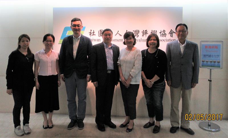 TWAEA Arranged the Registrar of CityU to Visit Taiwan to See the Operation of Higher Education Assessment